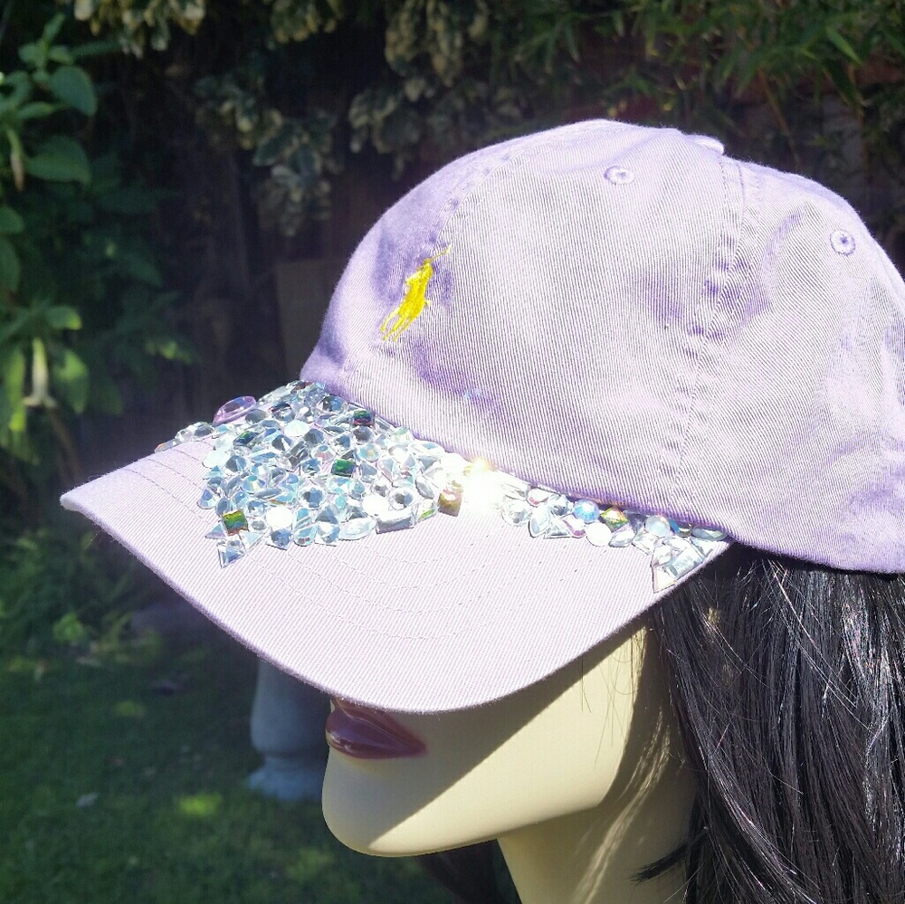 Bridal Bling Hats-Bling Hats-Swarovski Bling Hats - Picture 6 of 11